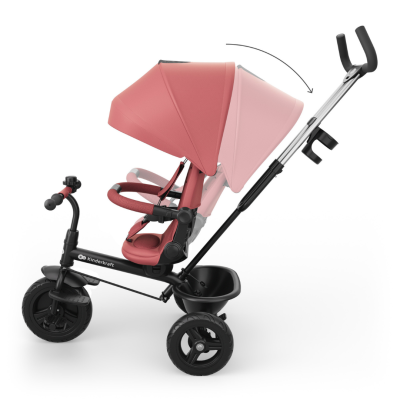 Триколка със сенник KinderKraft ASTON PLUS РОЗОВА
