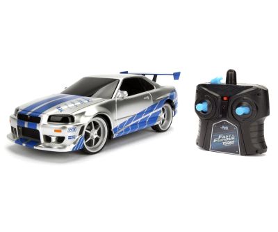 Кола с радио контрол Nissan Skyline GT-R Бързи и яростни 1:24 Jada 