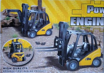 Детски мотокар с вилици и кука