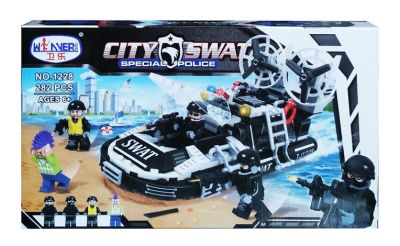 Конструктор лодка City Swat 1228