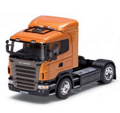 Метален камион влекач Scania R470 Welly 1/32