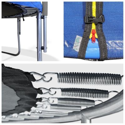 Buba Детски батут с мрежа и стълба 8FT (244 см) 