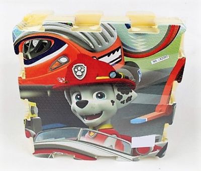 Мек пъзел килим Paw Patrol 9 елемента