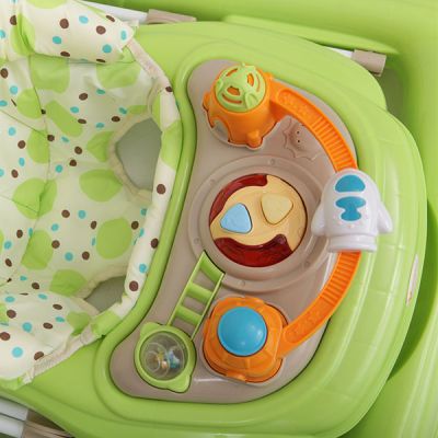 Cangaroo Детска музикална проходилка Eddy, зелена