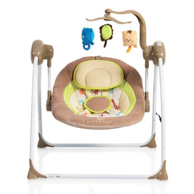 Cangaroo Бебешка люлка Baby Swing+ розов цвят