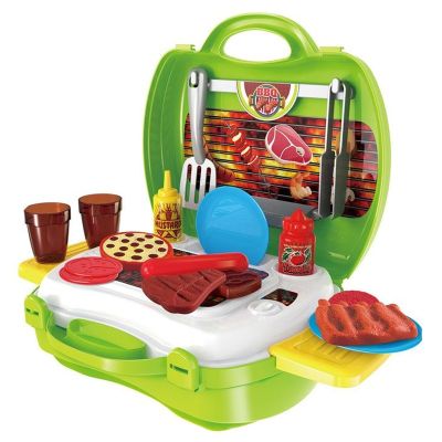 Детски комплект за барбекю в куфар BBQ 8312