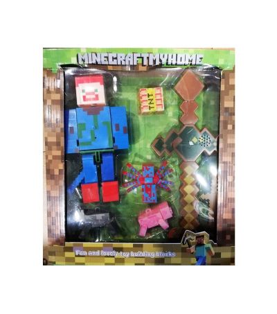 Комплект фигурки с оръжие Майнкрафт 4