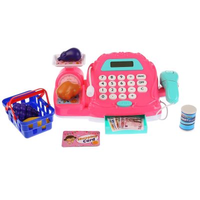 Детски касов апарат с четец и кантар 8188
