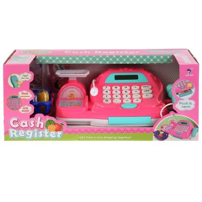 Детски касов апарат с четец и кантар 8188