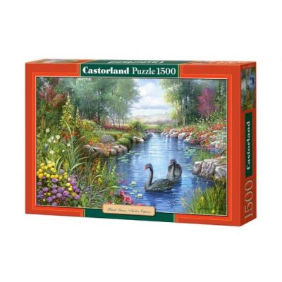 Castorland Пъзел Черните лебеди 1500 части - 151042