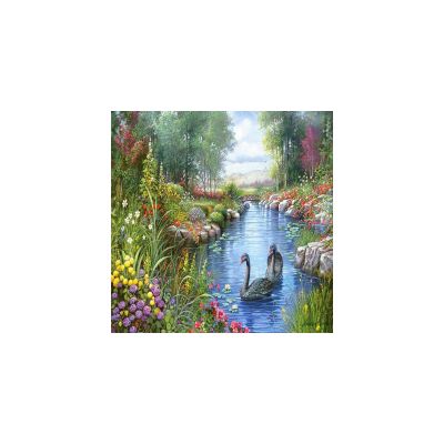 Castorland Пъзел Черните лебеди 1500 части - 151042