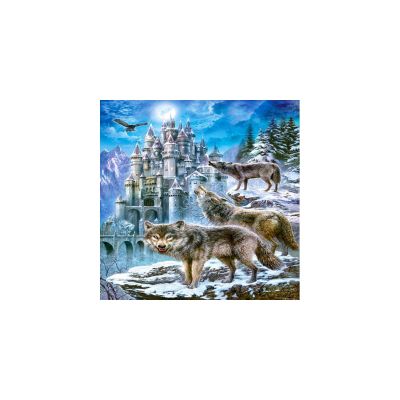 Castorland Пъзел Вълци пред замъка 1500 части - 151141