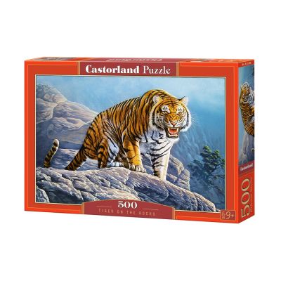 Пъзел Тигър на скалата 500 части Castorland 53346