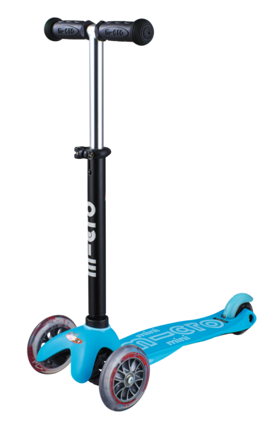 Детска тротинетка със седалка Micro - Mini 2go deluxe plus синя  