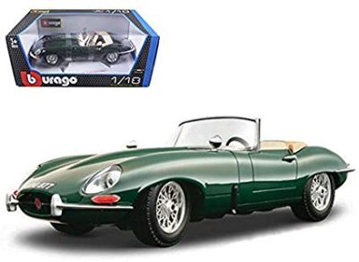 Метална кола Jaguar E Cabriolet 1961 Bburago 1:18