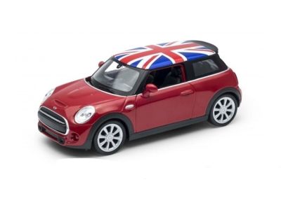 Металeн автомобил с отварящи се врати Mini Cooper Hatch -1:34 Welly 