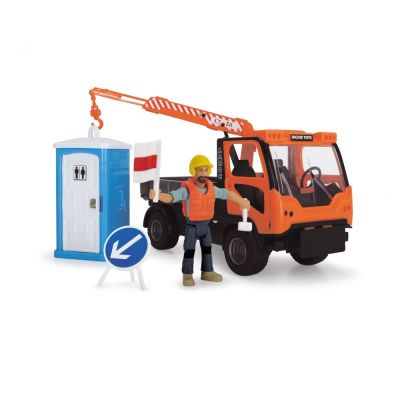 Камион с кран и Екотоалетна Playlife Dickie Toys 