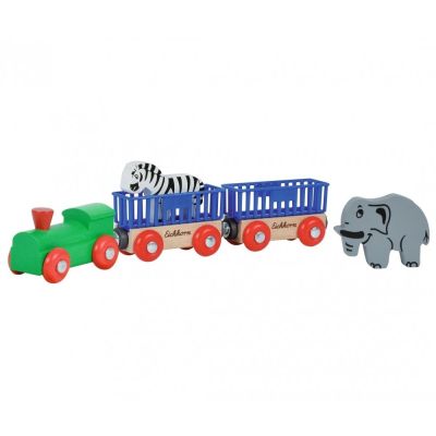Дървено влакче с животни EICHHORN 100001351