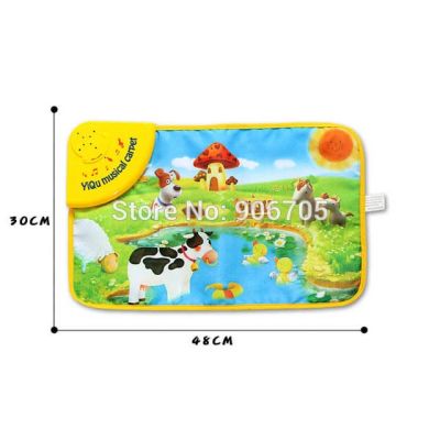 Музикално килимче със звуци на животни Animal 3009