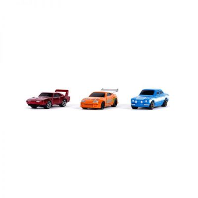 Комплект метални автомобили Nano Fast & Furious 1:87 Jada Toys 253201001