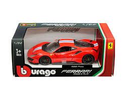 Метален автомобил Ferrari 488 PISTA Bburago 1:24 