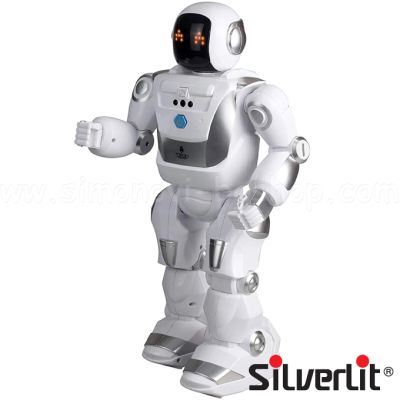 Програмирай робот Х Silverlit с Р/У Silverlit 88071 Programme-A-Bot X, White