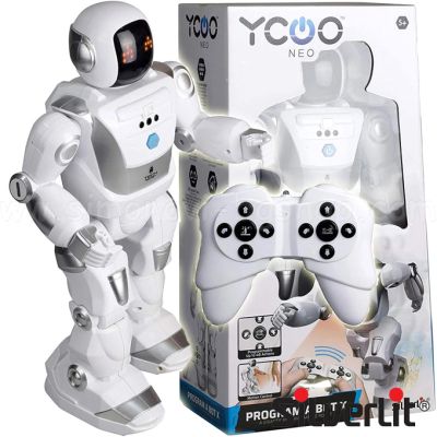 Програмирай робот Х Silverlit с Р/У Silverlit 88071 Programme-A-Bot X, White