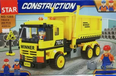 Конструктор строителна машина самосвал 1285