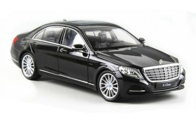 Метална количка Mercedes Benz S Class Welly 1:24