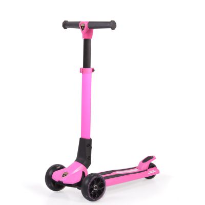 Сгъваема тротинетка Lamborghini розова