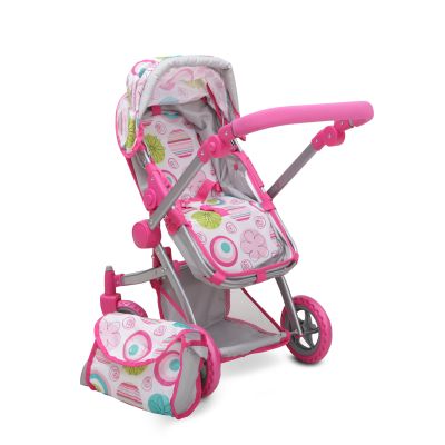 Детска количка за кукли Pink Rose 