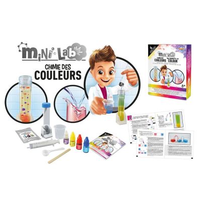 Мини лаборатория Buki Mini Lab - Цветна химия BK3013