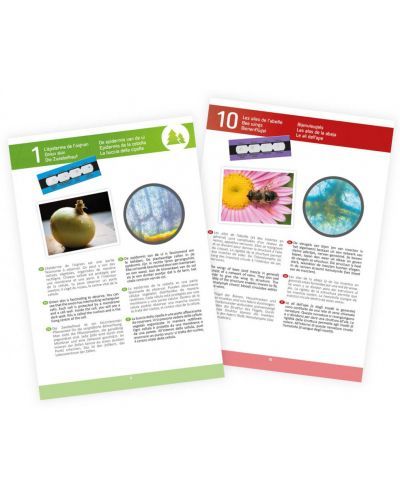 Детски микроскоп Buki Sciences 15 експеримента BKmr400