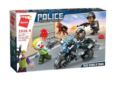 Конструктор Проследяващ патрул Qman Q1926-4