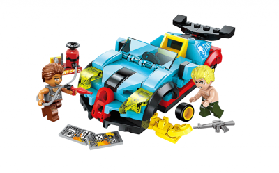 Конструктор Брониран автомобил Qman Q1926-3