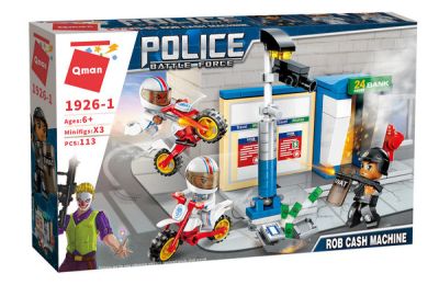Конструктор Въоръжен обир на банкомат Qman Q1926-1