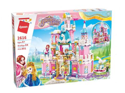 Конструктор Замъкът на снежния лебед Princess Qman Q2616