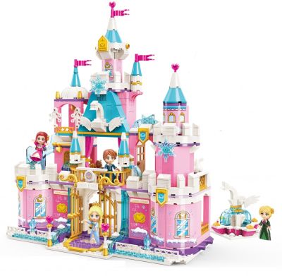 Конструктор Замъкът на снежния лебед Princess Qman Q2616