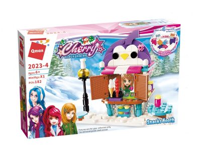 Конструктор Снежни забавления – Павилион за закуски Qman Q2023 – 4