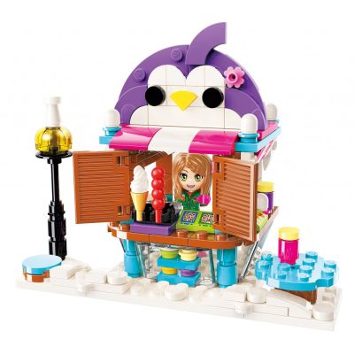 Конструктор Снежни забавления – Павилион за закуски Qman Q2023 – 4