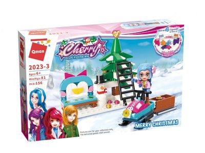 Конструктор Снежни забавления – Весела Коледа Qman Q2023 – 3