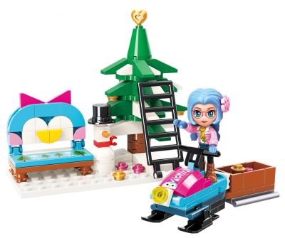 Конструктор Снежни забавления – Весела Коледа Qman Q2023 – 3