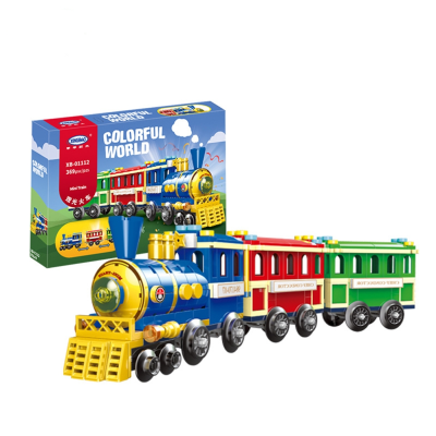 Конструктор Локомотив с вагони 01112