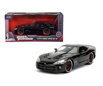 Метален автомобил Dodge Viper SRT-10 Fast & Furious 1:24 Jada 253203057