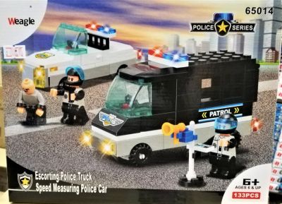 Конструктор Полицейски КАМИОН Weagle 65014