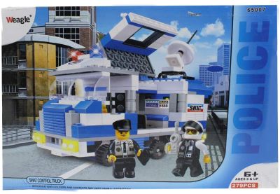 Конструктор Полицейски КАМИОН Weagle 65007 