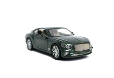 Метален автомобил BENTLEYS Continental GT 1/24 зелена