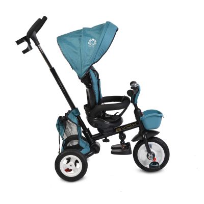 Детска сгъваема триколка Byox Flexy Lux ТЮРКОАЗ