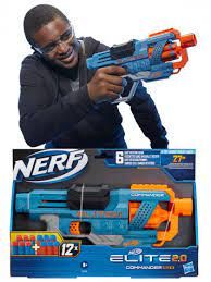 Бластер NERF ELITE 2.0 COMMANDER RD-6 с 12 стрели E9485