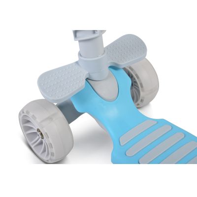 Тротинетка със седалка Bubblegum син